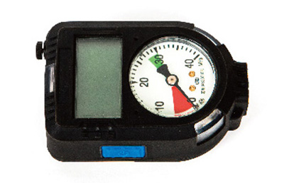 Dual display intelligent electronic pressure gauge (optional)