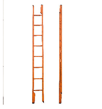 Bamboo horizontal bar ladder